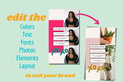 Bold Instagram Story Templates Canva, a Social Media Template by Hell Yeah Designs (Thumbnail 5 of 5)