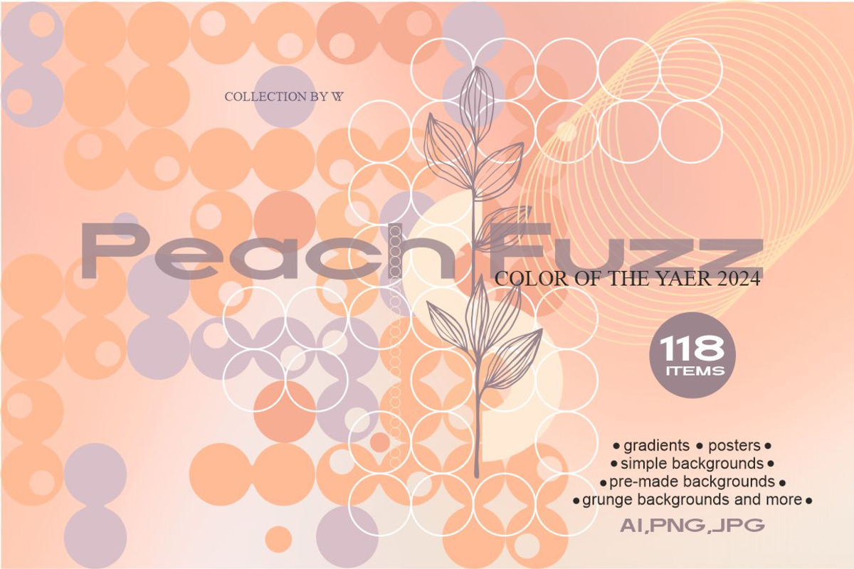 Peach Fuzz, a Background Graphic by Collection by VY (Photo 1 of 8)