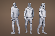 Lowpoly People Casual Pack Volume 1, a Characters & Person 3D Model by Kanistra Studio (Thumbnail 5 of 8)