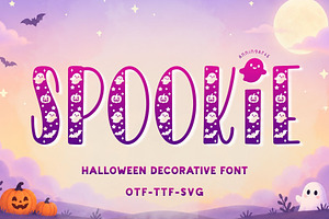 Spookie - Halloween Font