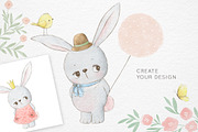 Watercolor baby animals, an Animal Illustration by Magic & Dreams (Thumbnail 4 of 8)