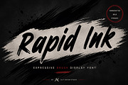 Rapid Ink, a Slab Serif Font by Wow Magic (Thumbnail 1 of 5)