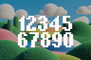 PixelPurl - 8Bit Pixel Font, a Sans Serif Font by HipFonts (Thumbnail 8 of 8)