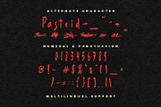 Awascoh Handmade Handwritten Scrawl, a Handwritten Font by Maulana Creative (Thumbnail 5 of 7)