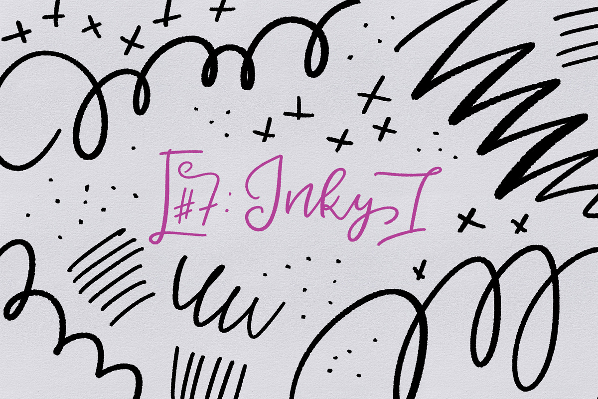 Basic Lettering Toolkit forProcreate, a Brush Add-On by Gray Cat Graphics (Photo 13 of 15)