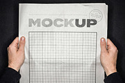 Newspaper Hard Flash Mockups, a Books & Magazine Mockup by Luuqas Design (Thumbnail 4 of 4)