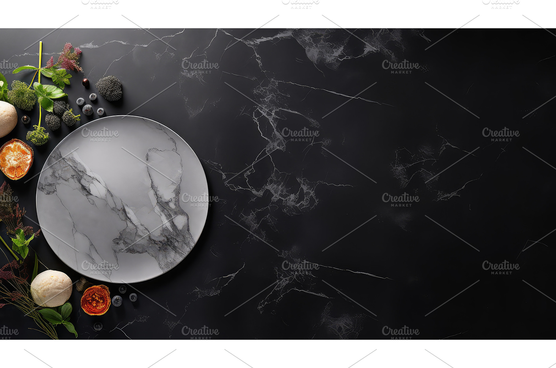 tasty menu food background ai, a Food & Drink Photo by pikepicture