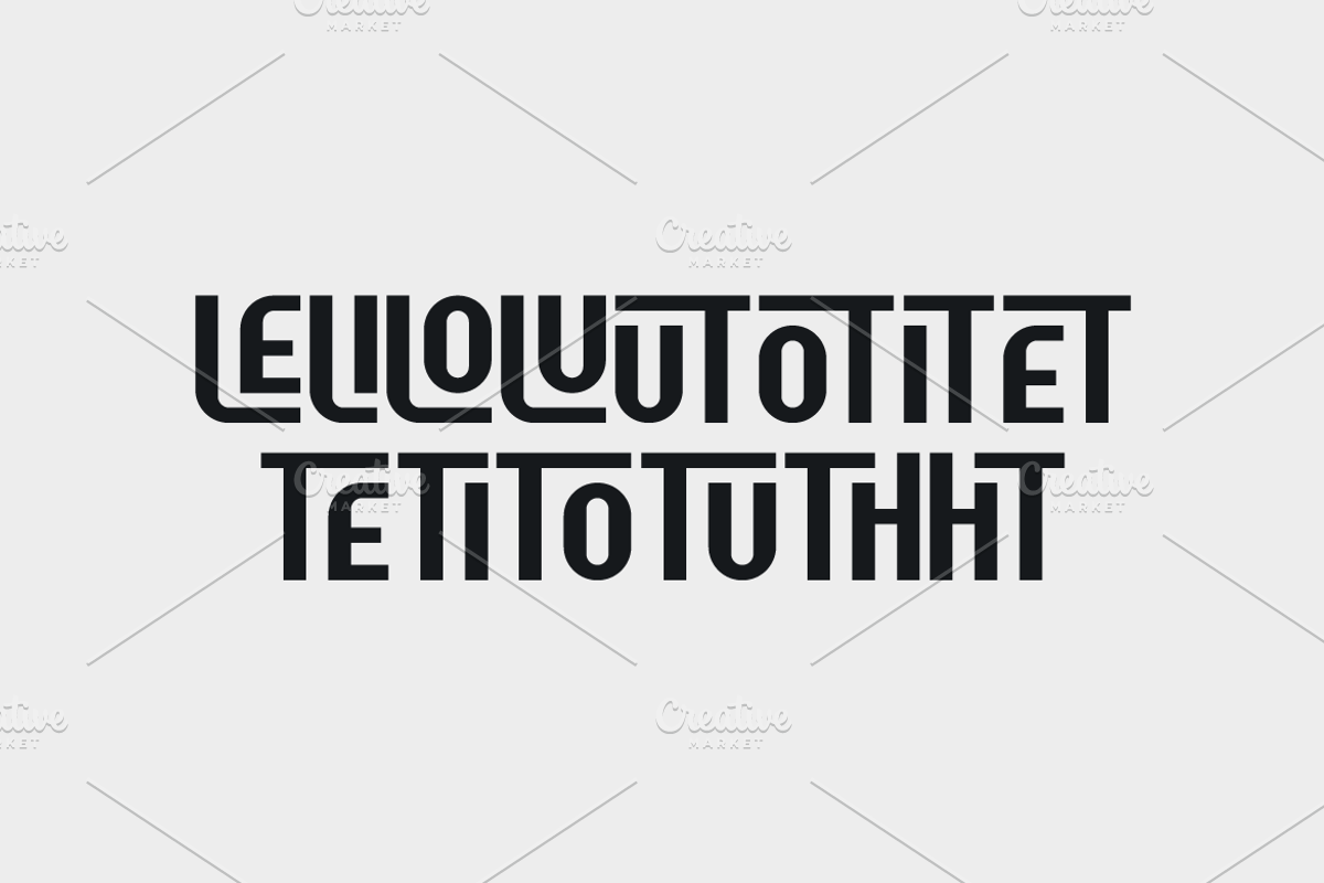 Deluge Condensed Sans Serif, a Sans Serif Font by Artiveko (Photo 8 of 10)