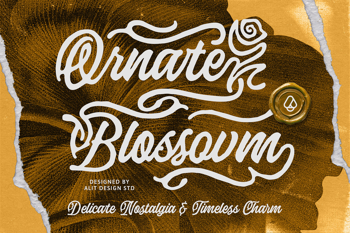 Botanica Whimsy Typeface, a Script Font by alit design (Photo 4 of 20)