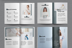 Minimal Lookbook Template