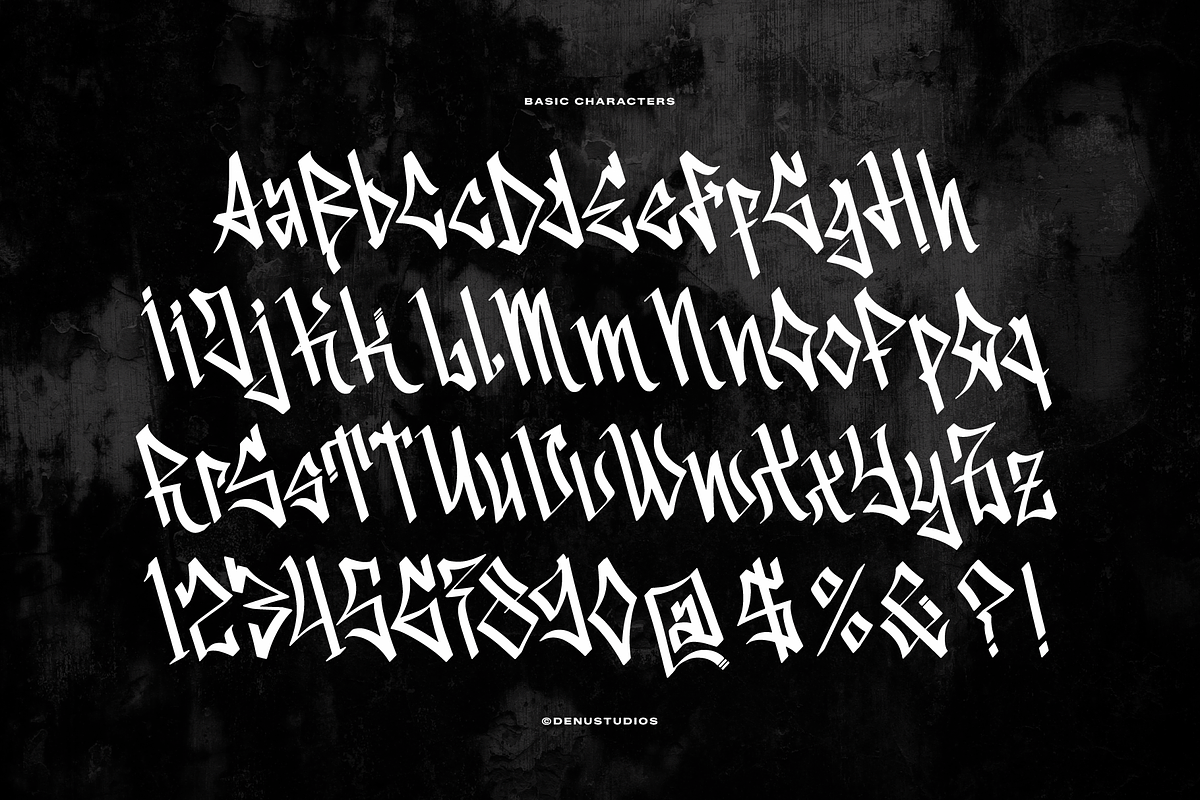 Vendalyx | Graffiti Font, a Handwritten Font by Denustudios (Photo 10 of 12)
