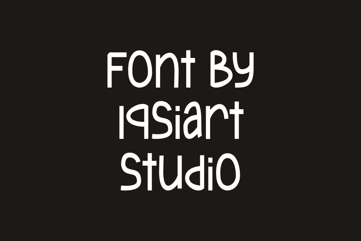 Pizza Lought - Food Font, a Sans Serif Font by Iqsiart Studio (Photo 4 of 7)
