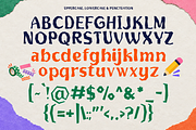 Aspoda Crops – Quirky Sans Font, a Sans Serif Font by RagamKata (Thumbnail 10 of 10)