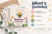 Animal Birthday Invitation Templates, an Invitation Template by AnnMsl Lab (Thumbnail 5 of 5)
