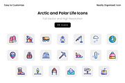 Arctic and Polar Life Icons, a Solid Icon by Wencory (Thumbnail 2 of 2)