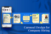 Company Hiring Instagram Carousel &, a Social Media Template by Attype (Thumbnail 4 of 5)