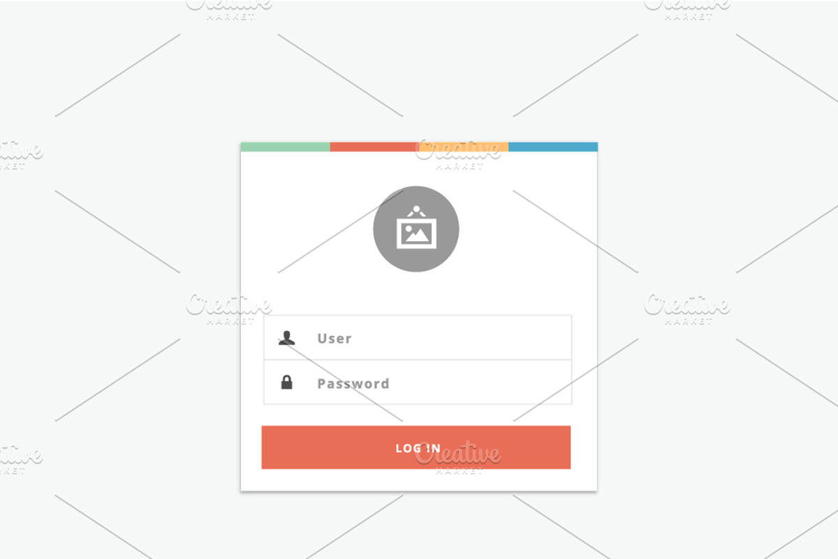 Log in, a Templates & Theme by Design & photo resources (Photo 1 of 2)