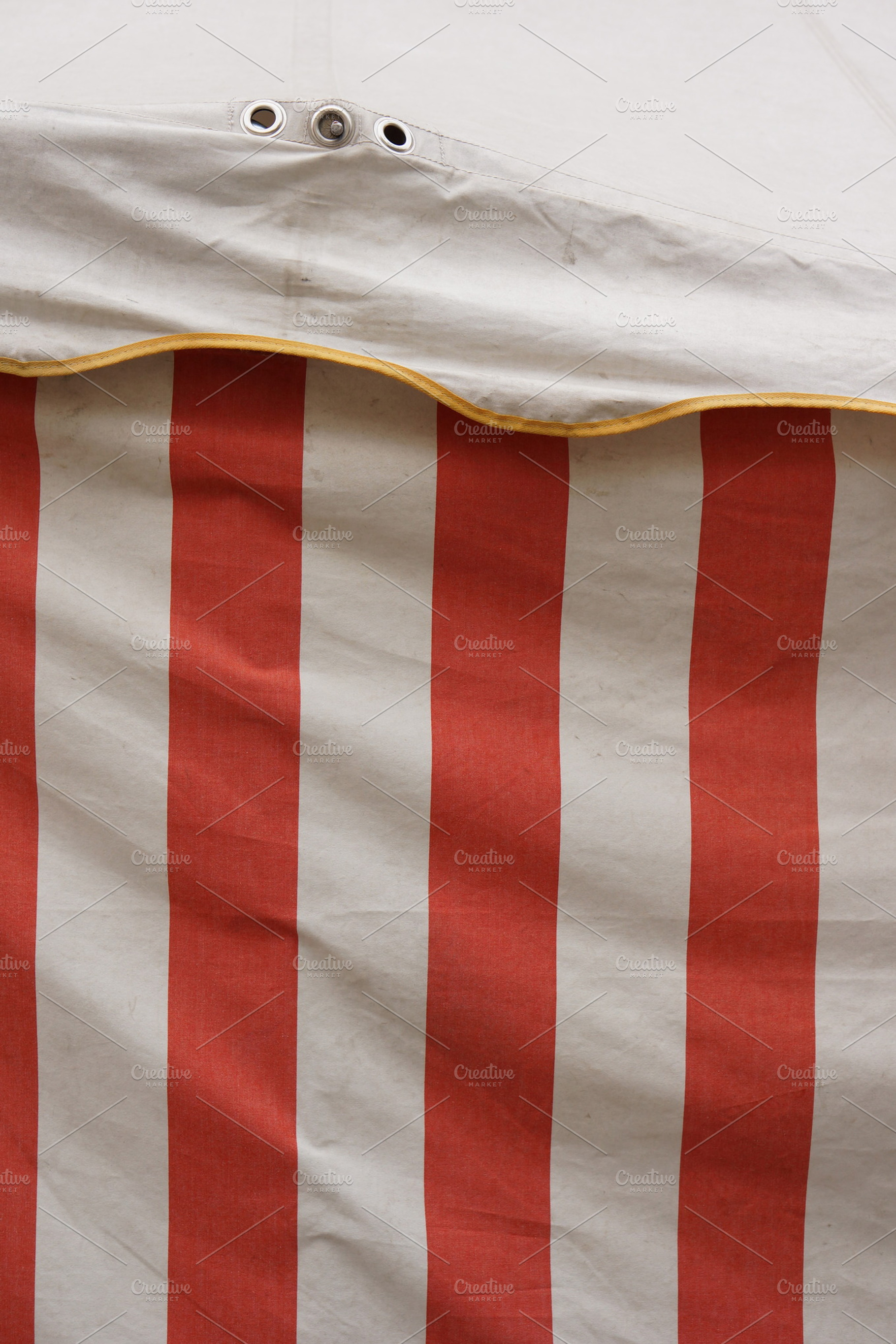 Tent 5 featuring tent, cloth, and fair, an Abstract Photo by ateliervonau