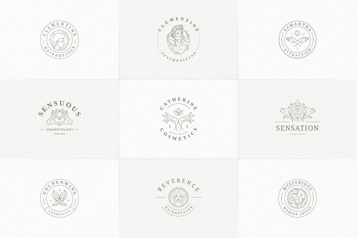 36 Elegant Logo Templates | Canva, a Branding & Logo Template by Vasya Kobelev (Photo 5 of 10)