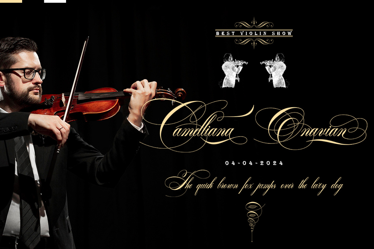 Benalline Signature, a Script Font by IRF Lab Studio (Photo 3 of 8)