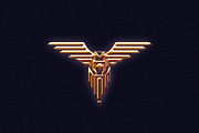 HD Photoshop Gold, text logo FX, a Layer Style Add-On by Giallo (Thumbnail 14 of 15)