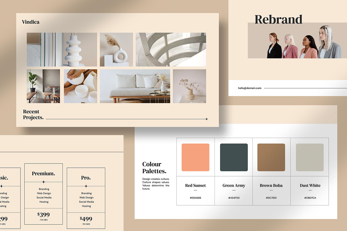 Vindica - Creative Keynote Template, a Presentation Template by rubirubiko (Photo 5 of 12)