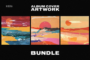 Album Cover Art BUNDLE Abstract