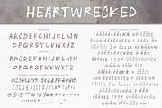Heartwrecked, a Script Font by Brittney Murphy Design (Thumbnail 2 of 2)