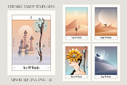 Tarot Card Templates - Minor Arcana, an Illustration by Polar Vectors (Thumbnail 2 of 15)