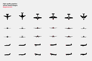 Airplanes - Modern Graphics, an Illustration by illugrama (Thumbnail 7 of 9)