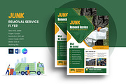 Junk Removal Services Flyer, a Flyer Template by Template Shop (Thumbnail 1 of 3)