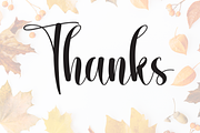 Autumn | Script Font, a Handwritten Font by Scratchones (Thumbnail 9 of 9)