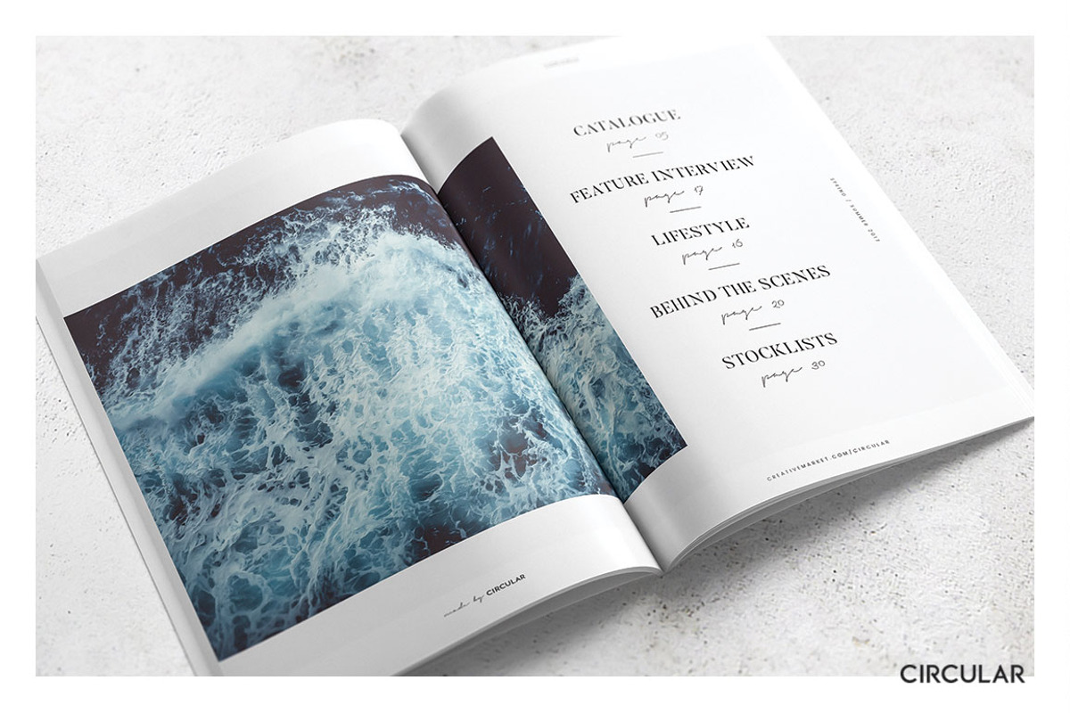 MODERN LUXE / Magazine & Brochure, a Magazine Template by Circular (Photo 6 of 10)