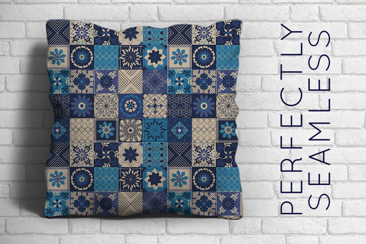 Souk Inspired Mosaic Tile Patterns, a Pattern Graphic by illuztrate