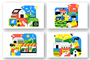 10 Sustainable Food Production, a Food Illustration by denayunebgt (Thumbnail 3 of 4)