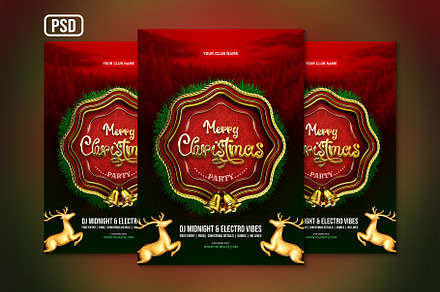 Christmas Party Creative Flyer
