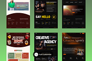 CVA - Bundling Creative Agency, a Landing Page Template by SLAB! Design (Thumbnail 3 of 6)