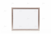 Silver 8x10 frame isolated mockup, a Print Template by JustLikeMyDesktop (Thumbnail 3 of 3)