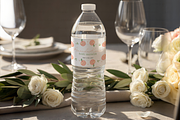 Elegant Water Bottle Mockup on Table, a Product Mockup by TatiMockup (Thumbnail 3 of 4)