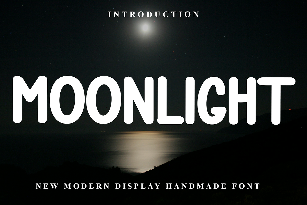Moonlight, a Sans Serif Font by InermediaSTUDIO (Photo 1 of 8)