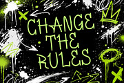 Midnight Ritual - Graffiti Font, a Serif Font by HipFonts (Thumbnail 4 of 10)