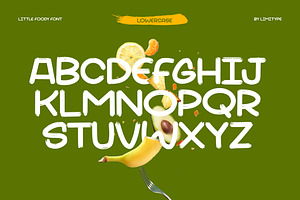 Little Foody - Food Font