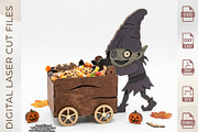Halloween Candy Box Laser Cut Bundle, an Object Graphic by WoodoraCut (Thumbnail 3 of 14)