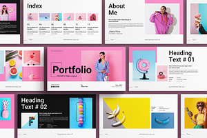 Minimal Portfolio Presentation, a Presentation Template by E-Type