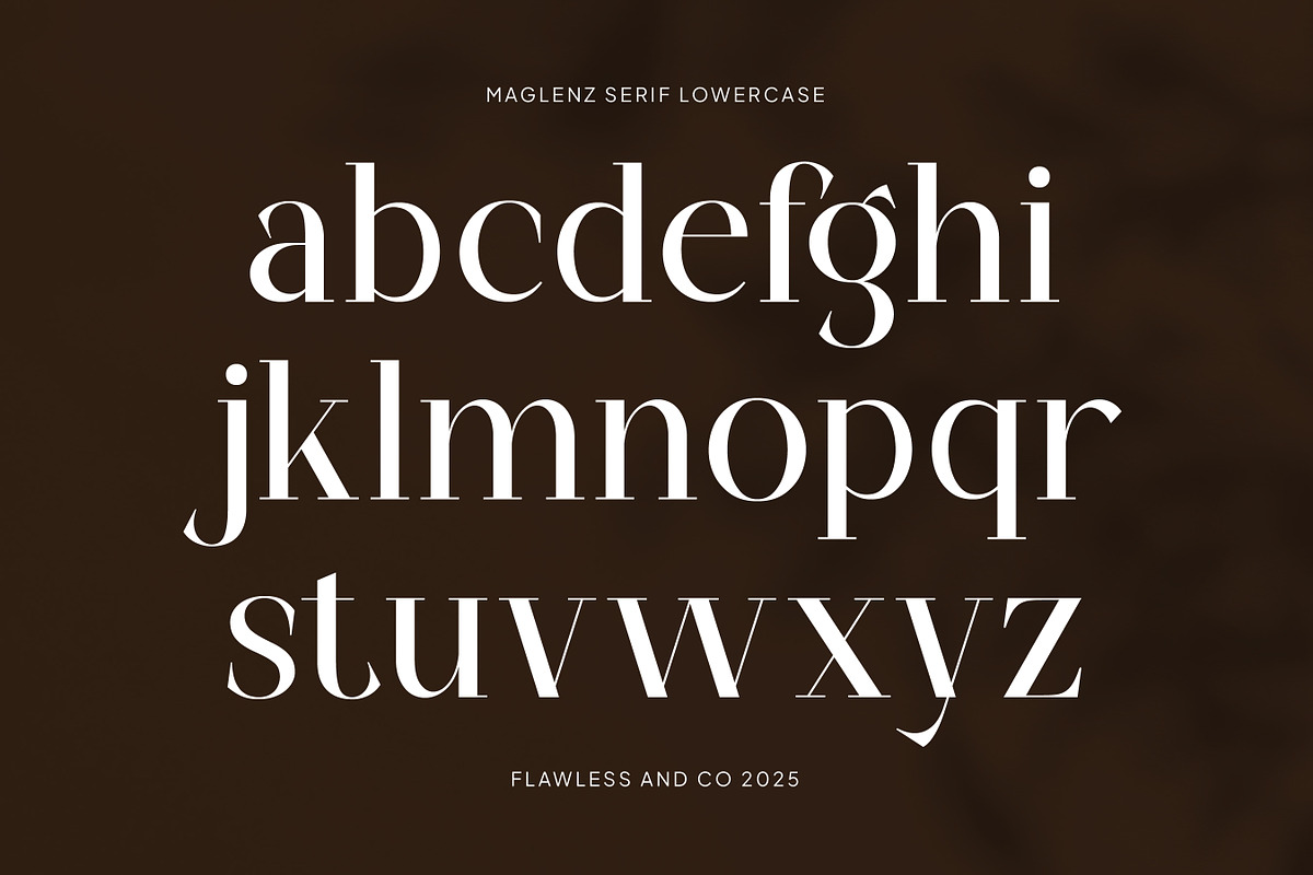 Maglenz - Serif Family Font, a Serif Font by Flawless And Co (Photo 6 of 10)