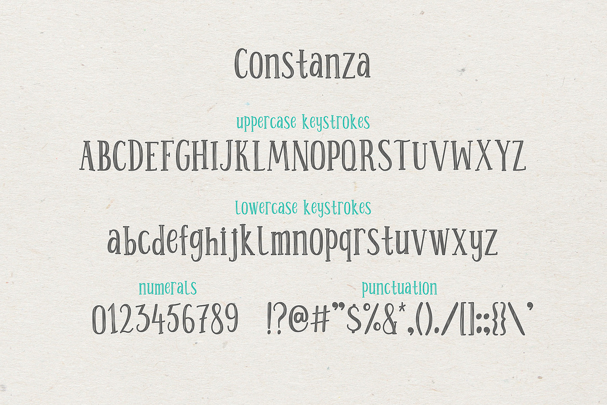 Nieves - neat vintage serif font, a Serif Font by Anastasia Cuza (Photo 6 of 9)
