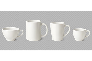 Ceramic cup for coffee and tea, an Illustration by Frogella
