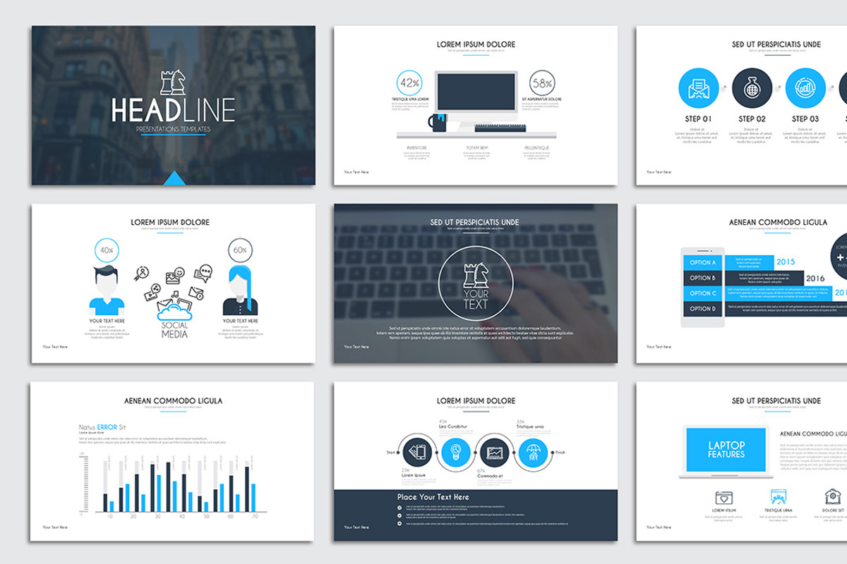 Presentation slide templates, a Presentation Template by Creative Graphics