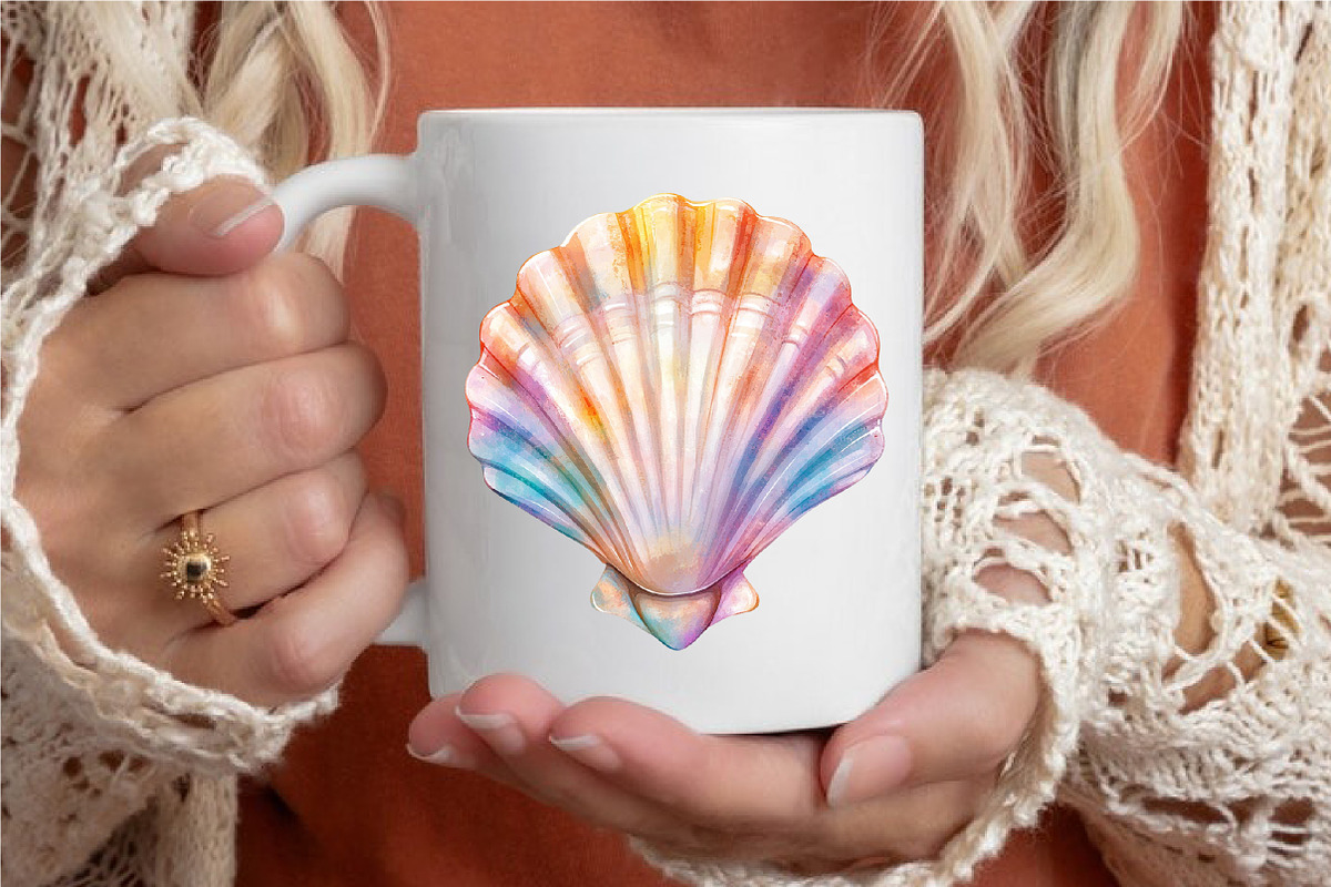 Watercolor Sun Kissed Summer Beach, a Decorative Illustration by designcity5 (Photo 3 of 3)