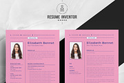 Sleek CV Template for Professionals, a Resume Template by ResumeInventor (Thumbnail 2 of 5)